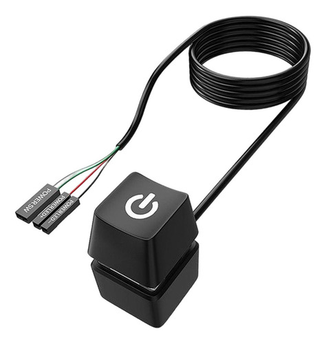 Botão Do Interruptor Remoto Externo Do Pc, Cabo De 1,65m