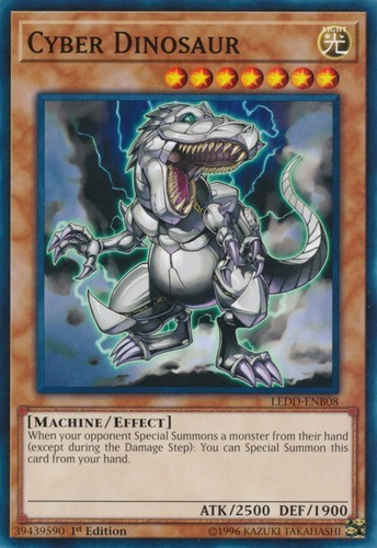 Cyber Dinosaur (ledd-spb08) Yu-gi-oh!