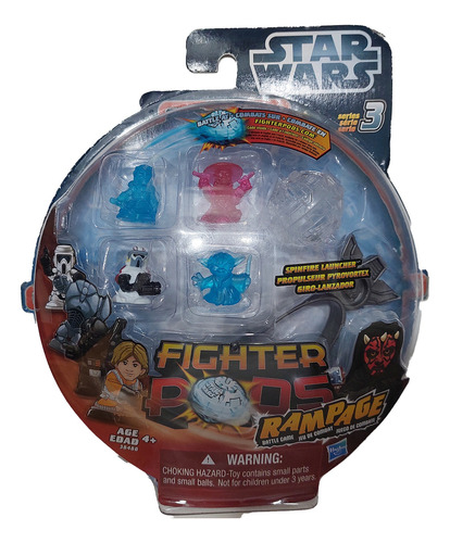 Star Wars Fighter Pods Rampage - Pack 4 - Hasbro - 4