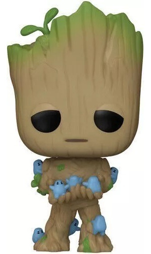 Funko Pop! Marvel: I Am Groot - #1194 Groot W/ Grunds 70652