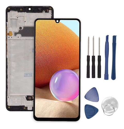 Acogedor Montaje Pantalla Para Galaxy A32 Lcd Repuesto Ds 4g