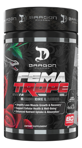 Dragon Pharma Fema Trope 60 Capsulas Pro Hormonal Mujeres