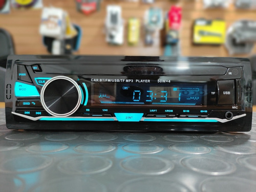 Imagen 3 de 6 de Reproductor Para Vehículos Con Bluetooth Usb Aux Fm 1 Din