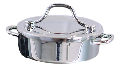 2 Olla De Sopa Para Casa De Muñecas Mini Utensilios De