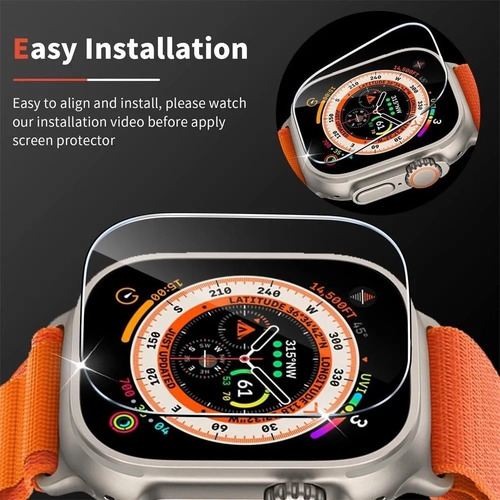 Vidrio Protector Hd De Pantalla Para Apple Watch Ultra 49mm