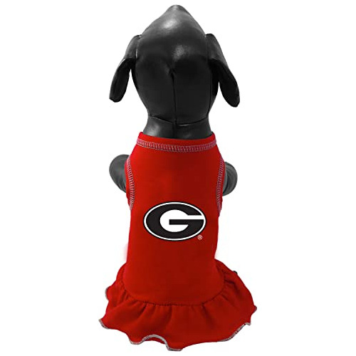 **vestido De Animadora De Ncaa Georgia Bulldogs Perros....