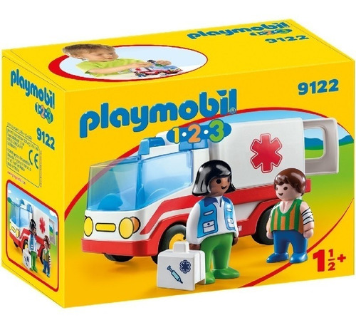Playmobil 123 9122 Ambulancia Con Figuras Intek Mundo Manias