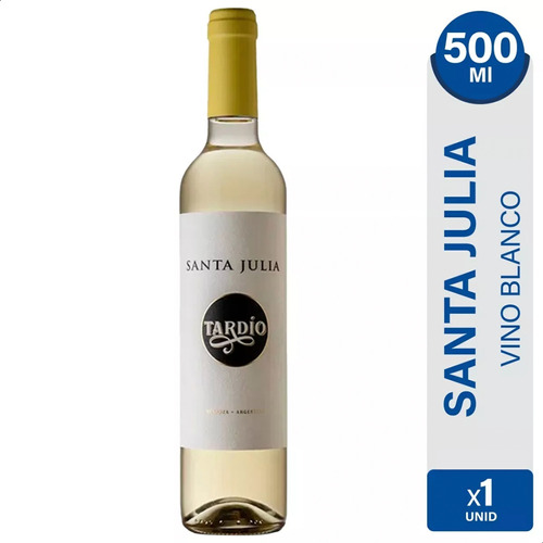 Vino Santa Julia Tardio Blanco Botella 500ml - 01mercado