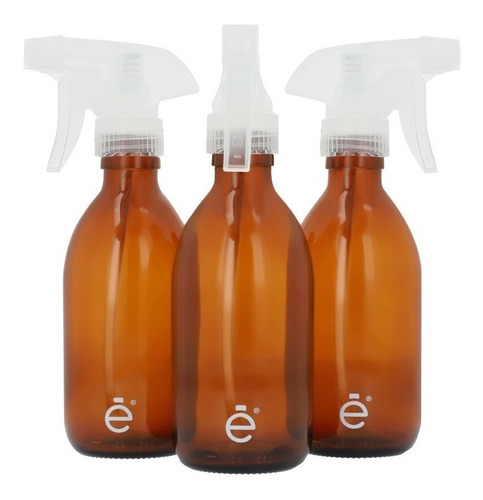 Frasco Botella 250 Ml Vidrio Atomizador Trigger Spray 30pz