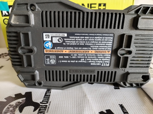 Cargador De Baterías Ryobi 18v Carga Rápida P117 (Usado)