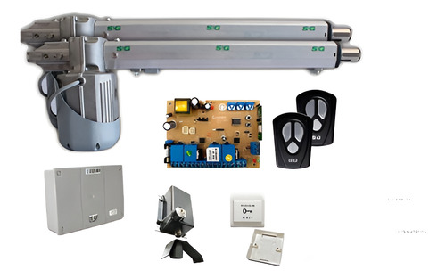 Kit De Automatizacion Pivus Combat 1/4hp Seg + 3 Accesorios