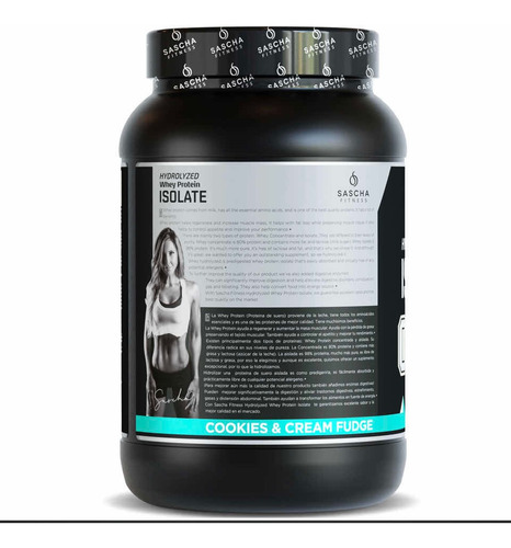 Imagen 3 de 3 de Proteína Sashafitness Sabor Caramelo