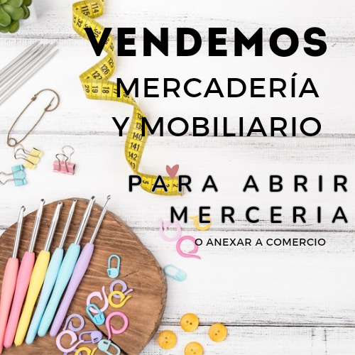 Mercaderia Y Mobiliario Para Merceria