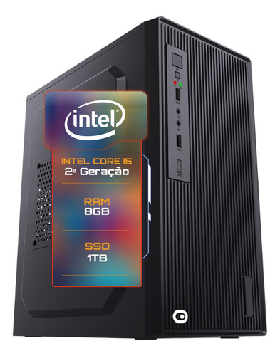 Pc 2eletro Fast Intel Core I5 2ª 8gb Ram Ssd 1tb