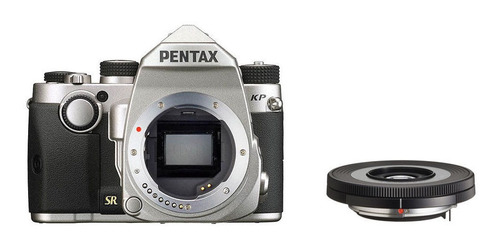 Pentax Kp Dslr Camara Con 40mm Lens Kit (silver)