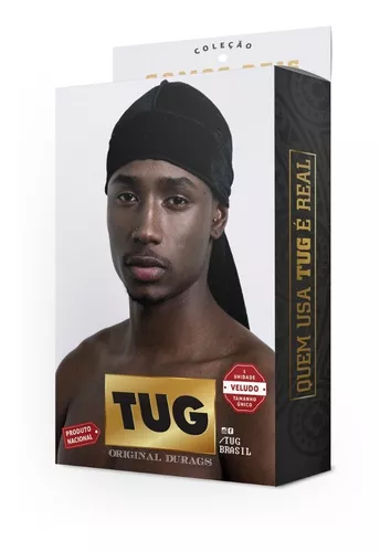 durag preta veludo alta qualidade