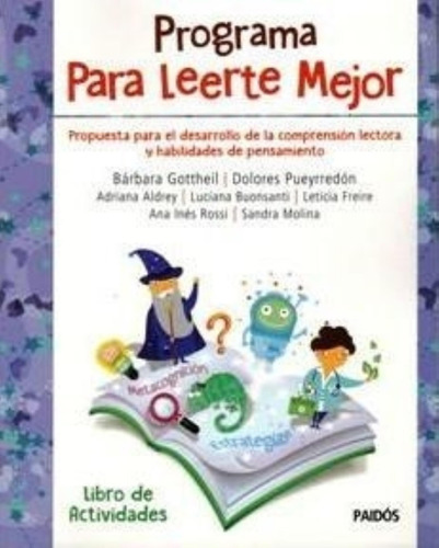 Programa Para Leerte Mejor - Libro De Actividades