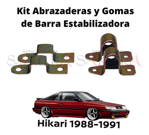 Abrazaderas Y Gomas Barra Estabilizadora Hikari 1990
