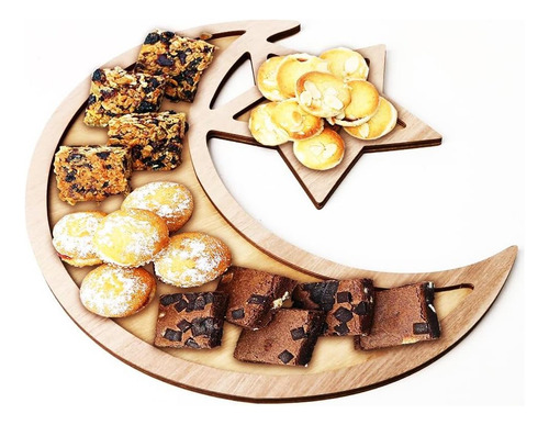 Kymy Wooden Eid Mubarak Posters, Bandeja De De De