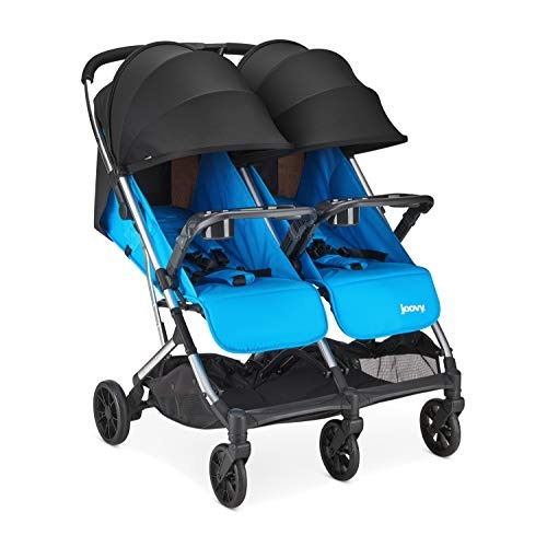 Joovy Kooper X2 Glacier Coche Gemelar Doble Compacto Ligero 