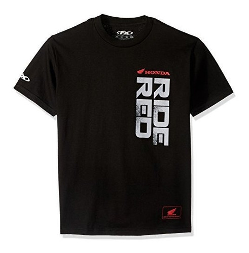 Fabrica Playera Effex Honda Paseo Rojo M Negro