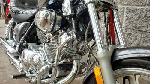 Yamaha Virago Xv750 17.000 Millas Motor Cerrado De Fábrica.