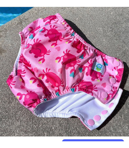 Pañales De Natación Ecológicos Reutilizables Pañal Alberca Género Niñas Talla 18-24 meses
