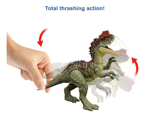 Dinossauro Jurassic World - Ação Massiva - Mattel