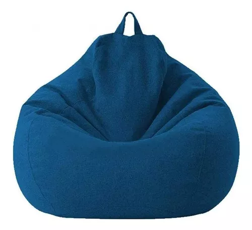 Puff Pera Oxford 100x120 Cm Azul