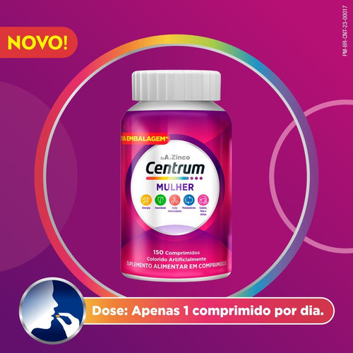 MultivitamĂnico Centrum Mulher 150 Comprimidos