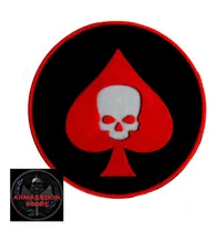 Comprar Parche Calavera As Trebol Fuerzas Especiales Comando Militar