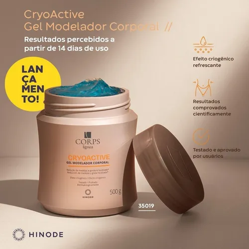 Gel Adelgazante 500g Hinode Quema Grasa - Emitimos