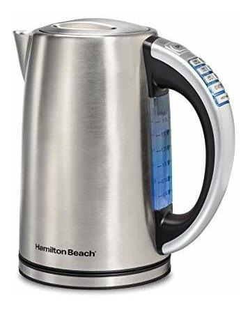 Hamilton Beach 41020 - Hervidor Eléctrico (1,7 L, Acero Inox