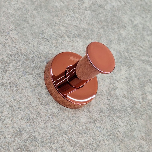 Gancho Sencillo Helvex Tub-06-au Acabado Oro Rosado Color Oro Rosa