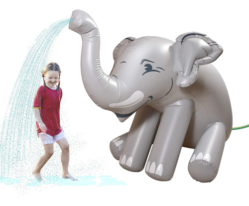 Gofloats Aspersor Inflable Gigante De Fiesta De Elefante De