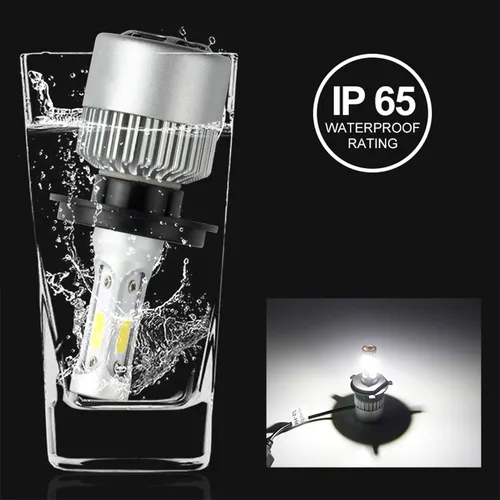 Kit De Focos Led Luz Alta Y Baja 8000lm 6000k For Jeep