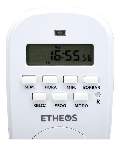 Temporizador Digital Enchufable Reloj Timer 10a 220v Full