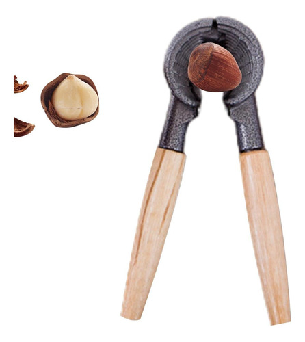 Nut Cracker Tool | Wooden Handle Nutcracker Tool, Portable