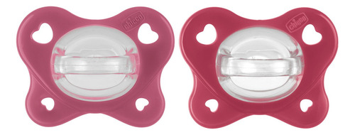 Chupete Physio Dual Soft De Silicona 16-36m Rosa Período De Edad 16-36 Meses