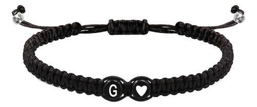 Pulsera Con Dije Inicial,pulsera Con Inicial Para Mujer |