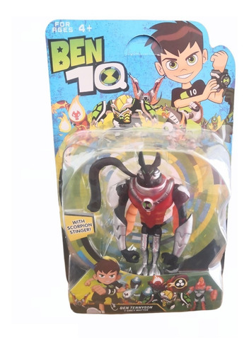 Muñeco Omni-kix Armor Jetray Personaje Ben 10