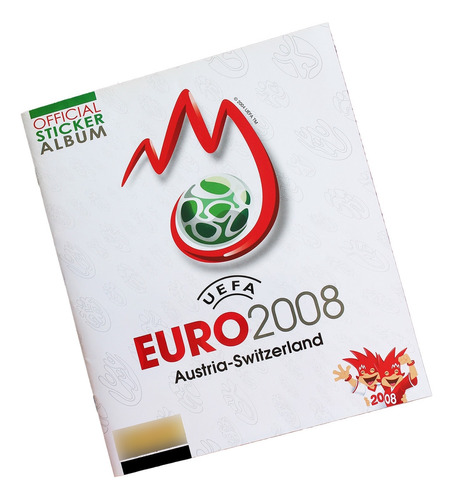 ¬¬ Álbum Vacío Fútbol Euro 2008 Panini Zp