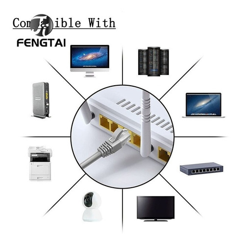 Imagen 8 de 9 de Cable Internet Cat 6, Utp ,ethernet, 20metros