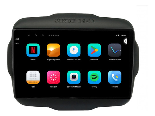 Central Multimidia Renegade 22/25 9p Android 2/64gb Carplay
