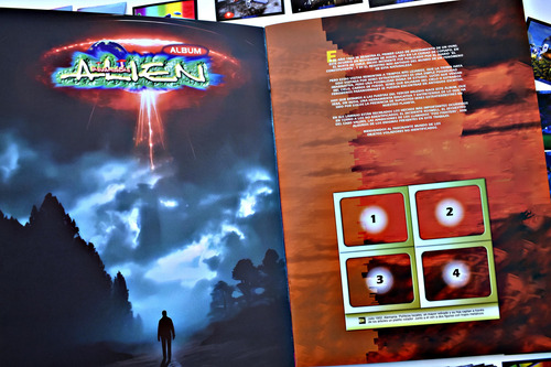 . Invasion Alien: Álbum Completo A Pegar (Usado)