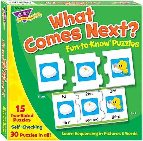 Fun-to-know ® Puzzles: Lo Que Viene Sigue?