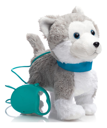 Hollyhome Peluche Animado Cachorro Husky Cachorro Perro Jugu