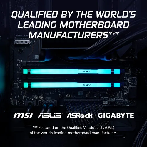 Kingston Fury Beast Rgb 64gb 5600mt/s Ddr5 Cl40 Dimm Escr...