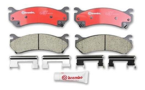 Balatas D. C. Gmc Sierra 3500 Hd Slt Gvw 9900 L 07-10 Brembo