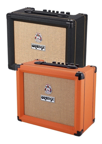 Amplificador De Guitarra Orange Crush 20w Negro Y Naranja  